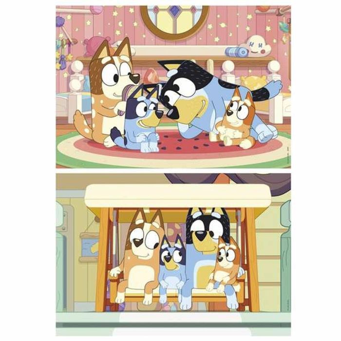 Puzzle 2x16 piezas bluey (madera) 3 Puzzle 2x16 piezas bluey (madera) 3