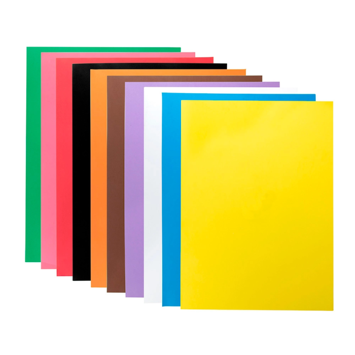 Liderpapel Goma Eva 50x70cm Espesor 1,5mm Colores Surtidos 2