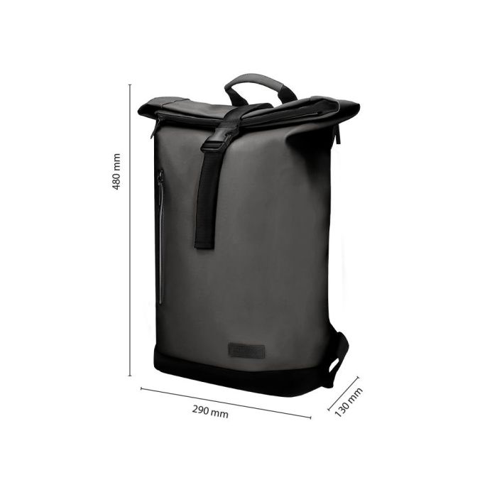 Cartera Antartik Mochila Waterproof Enrollable Diseño Casual Color Gris 480x130x280 mm 1 Cartera Antartik Mochila Waterproof Enrollable Diseño Casual Color Gris 480x130x280 mm 1
