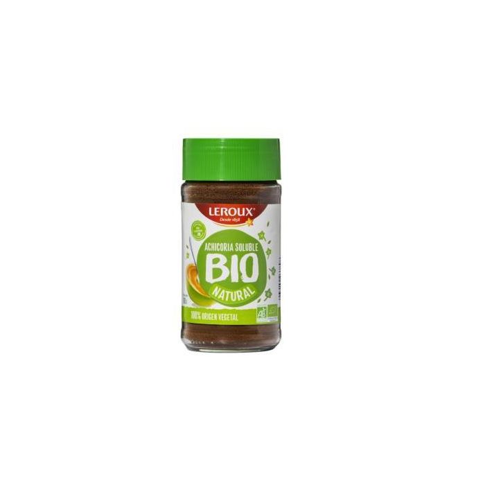 Leroux Achicoria soluble Bio 100g – Rica en fibra, fácil de diluir en agua