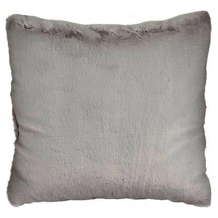 Cojín Con pelo Gris 60 x 18 x 60 cm Cojín Con pelo Gris 60 x 18 x 60 cm