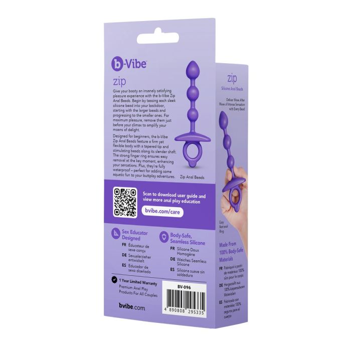 Bolas Anales B-Vibe Silicona 4 Bolas Anales B-Vibe Silicona 4