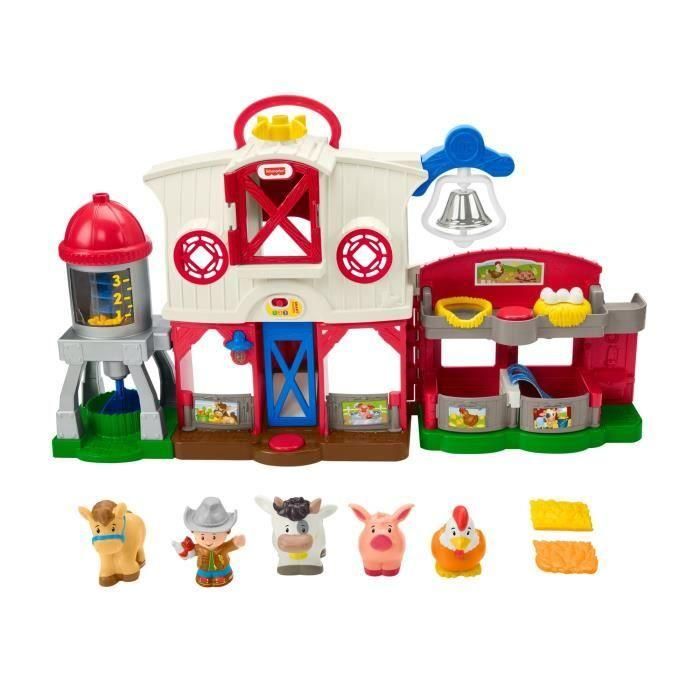 Fisher-Price - Little People Farm - Juguete Educativo para Bebés 12 Meses - GXF15 1 Fisher-Price - Little People Farm - Juguete Educativo para Bebés 12 Meses - GXF15 1