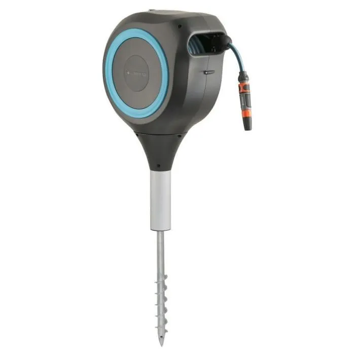 Gardena Enrollador Automático RollUp M 20 m Manguera Jardín Ordenada Práctica 3 Gardena Enrollador Automático RollUp M 20 m Manguera Jardín Ordenada Práctica 3