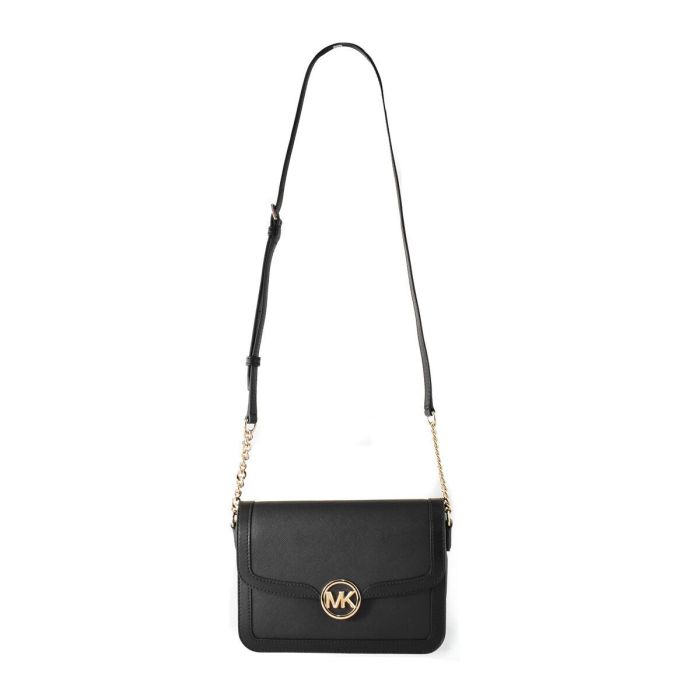 Bolso Bandolera Michael Kors Leida Negro 24 x 17 x 6 cm