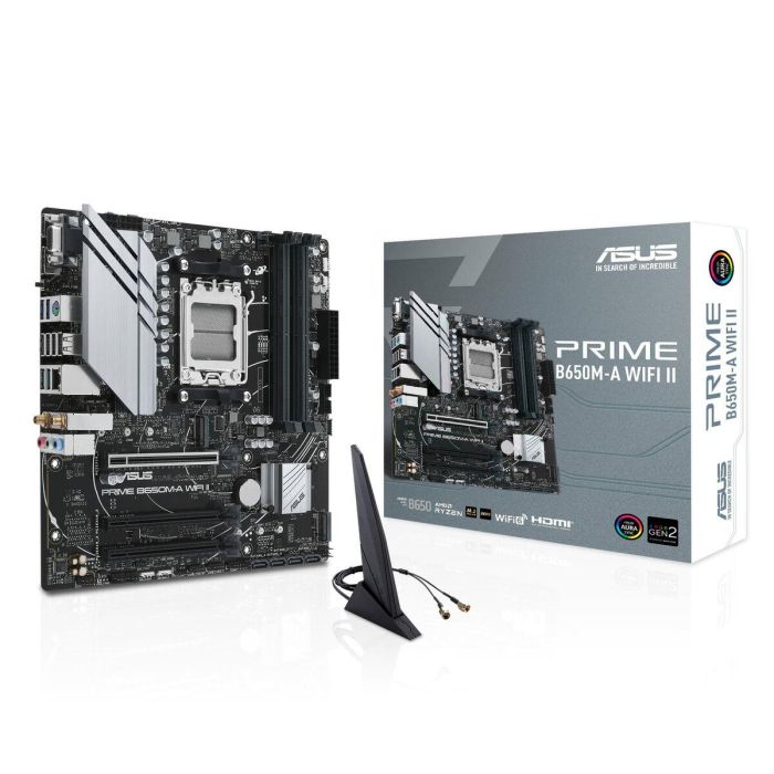 Asus PRIME B650M-A WiFi II Placa Base AMD B650 Micro ATX AM5 ASU1691056882873 33