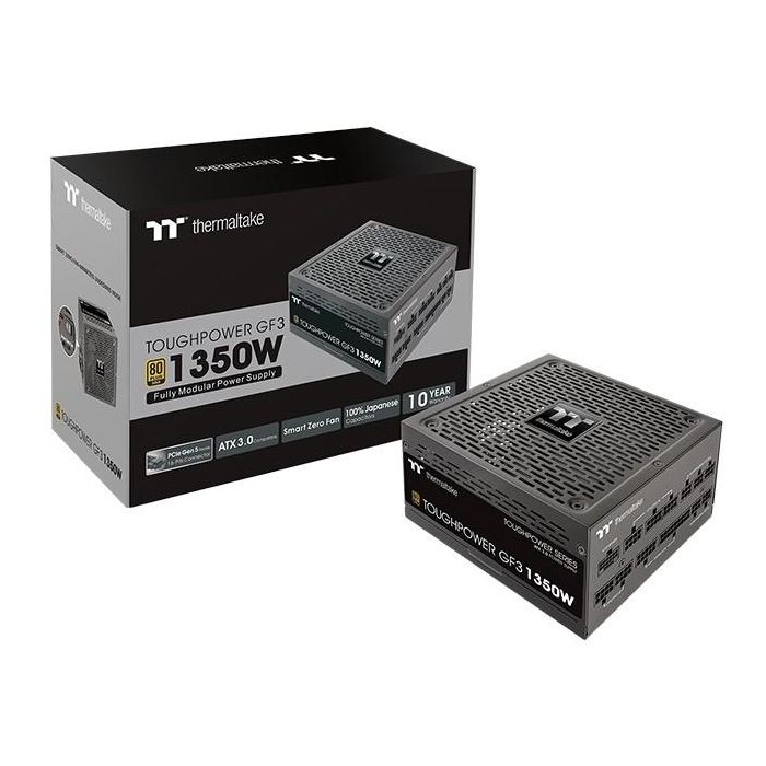 THERMALTAKE Toughpower GF3 Fuente de Alimentación 1350W 80 PLUS Gold ATX Negro 5 THERMALTAKE Toughpower GF3 Fuente de Alimentación 1350W 80 PLUS Gold ATX Negro 5