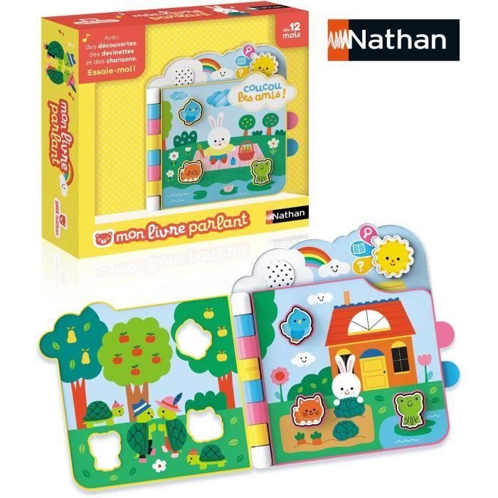 Nathan NAT3701656100126 - Mi Primer Libro Interactivo Infantil: Descubre Rimas y Cuentos para Estimular el Aprendizaje Temprano 1 Nathan NAT3701656100126 - Mi Primer Libro Interactivo Infantil: Descubre Rimas y Cuentos para Estimular el Aprendizaje Temprano 1