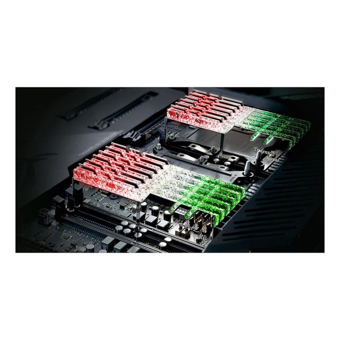 G.Skill F4-3600C16Q-64GTRSC Kit Quad DDR4 64 GB 3600 MHz CL16 Trident Z Royal (4x 16 GB) para PC/Servidor con Intel XMP 2.0 Plata 2