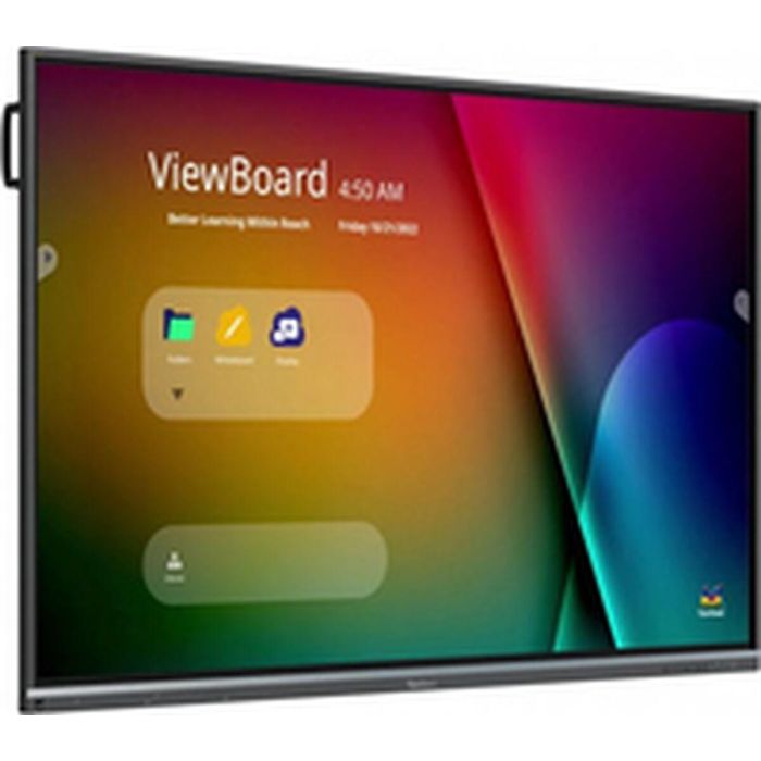 Viewsonic IFP6550-5F Pantalla Interactiva 163.8cm (65") 4K Ultra HD Táctil 16:9 HDMI/USB-C/LAN 500 nits 7