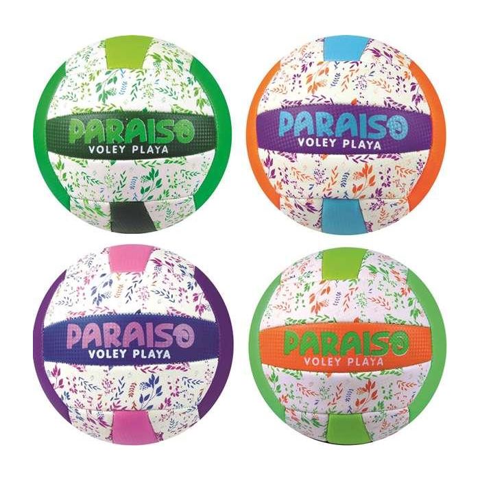 Balón volley playa paraíso, tacto suave, 21 cm, 270-290 gr. - modelos surtidos 5 Balón volley playa paraíso, tacto suave, 21 cm, 270-290 gr. - modelos surtidos 5