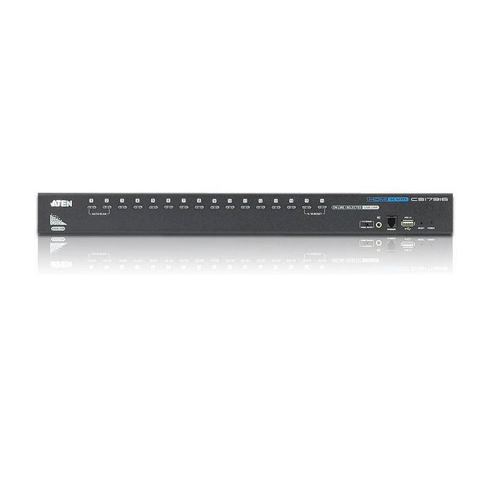 Aten 16-Port USB - HDMI KVM Switch with USB Peripheral port 2 Aten 16-Port USB - HDMI KVM Switch with USB Peripheral port 2