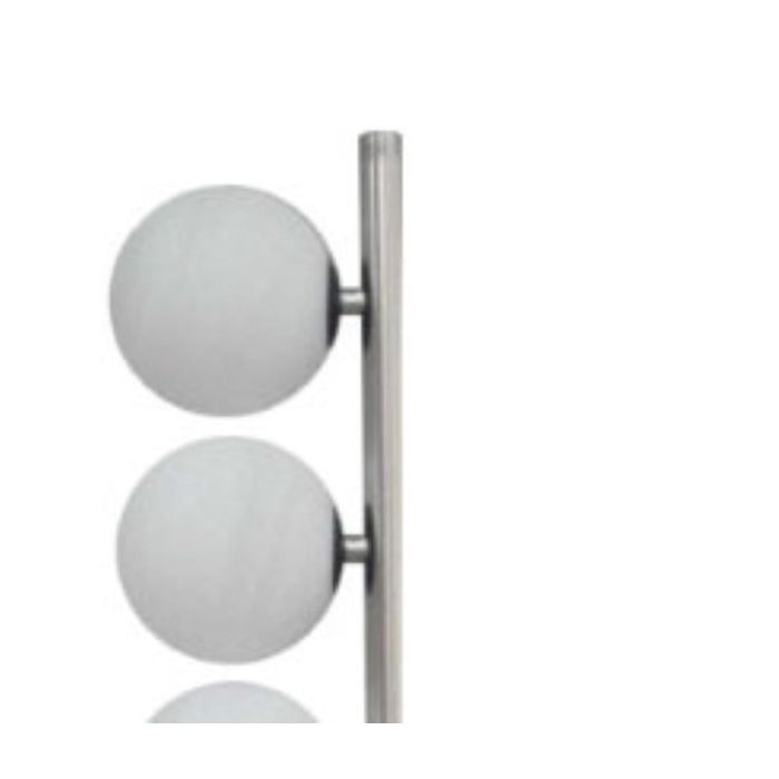 DKD Home Decor Lámpara de Pie Moderna Metal y Cristal 22 x 162 x 22 cm 1