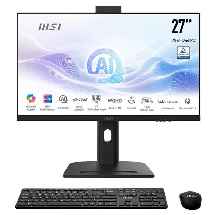 AIO MSI Modern AM273QP Al 1UM-006DE/27"/black/32GB/1TB/Non-Touch W11P 3