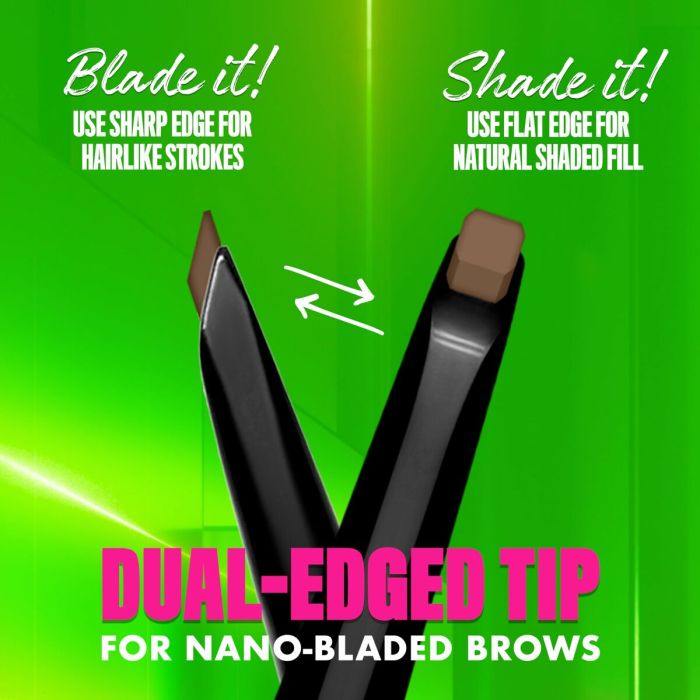 Lápiz de Cejas NYX BLADE & SHADE NANO Nº 09-Brunette 9 Lápiz de Cejas NYX BLADE & SHADE NANO Nº 09-Brunette 9