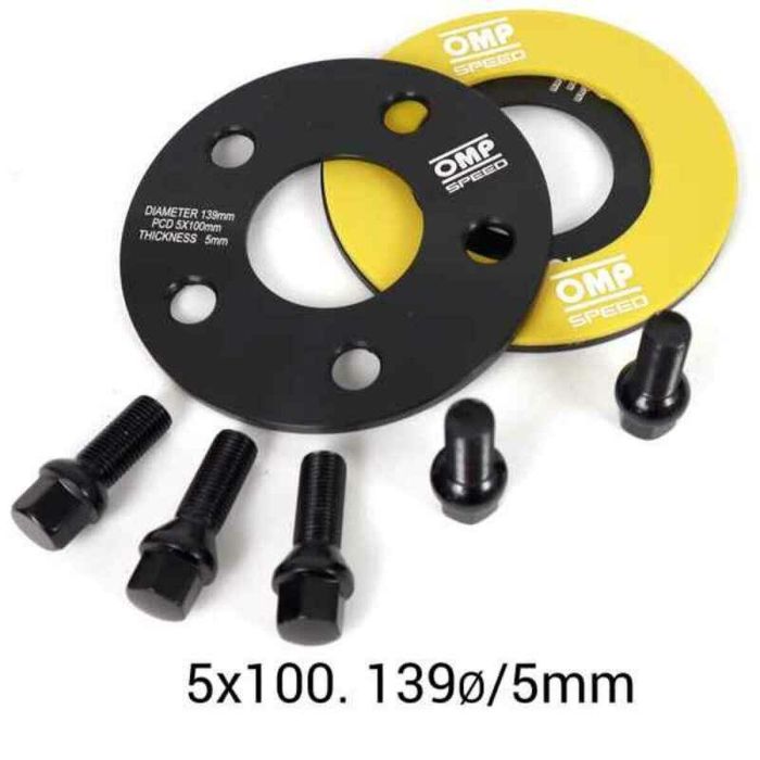 Set de Separadores OMP OMPS08420501 5X100 57,1 M14 x 1,50 5 mm 4