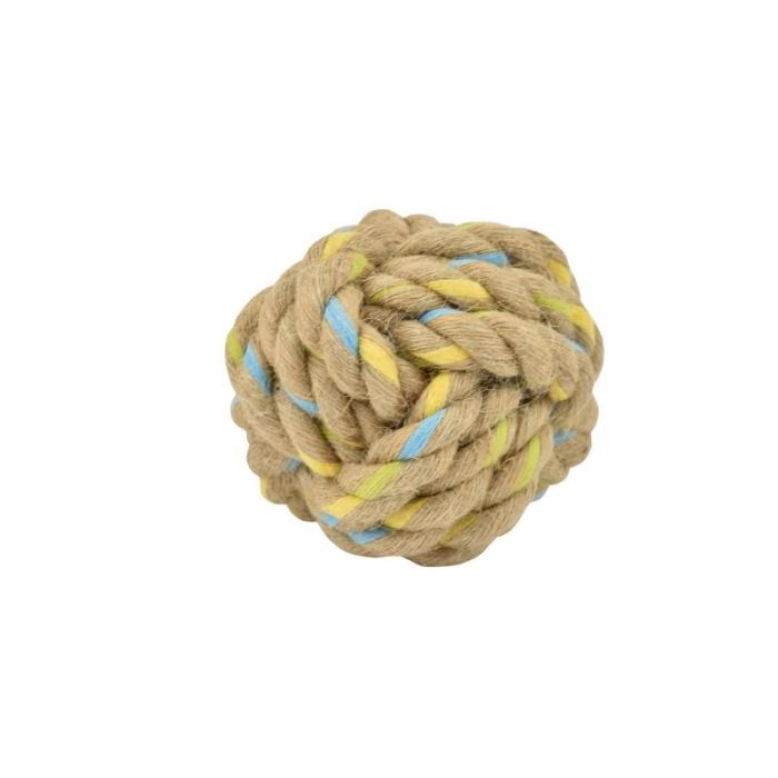 Nayeco Pelota Cuerda Dental Cañamo 7 cm 3 Unidades 7 cm