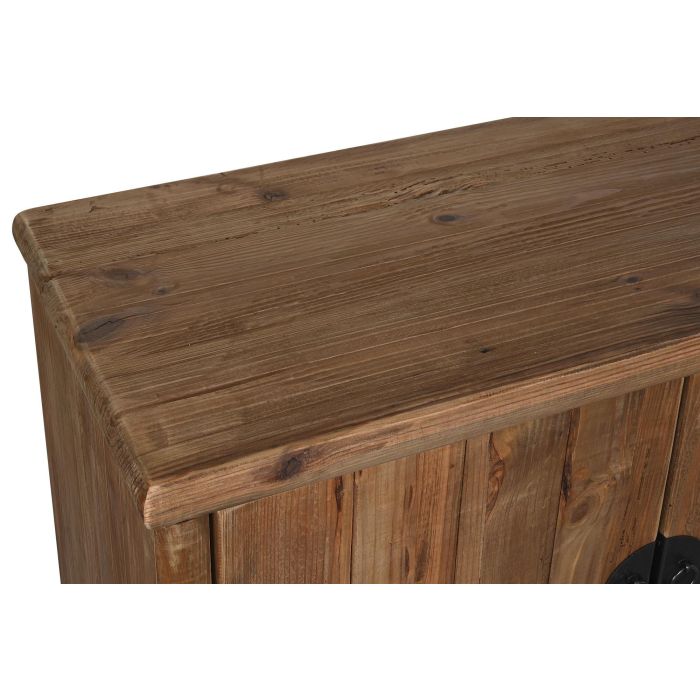 DKD Home Decor Mueble TV Oriental Japonés Madera Reciclada Natural 156 x 44 x 65 cm 1