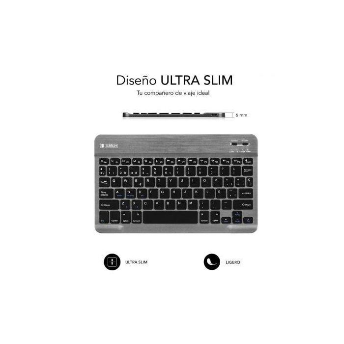 SUBBLIM Teclado Smart BT Keyboard Grey 2 SUBBLIM Teclado Smart BT Keyboard Grey 2