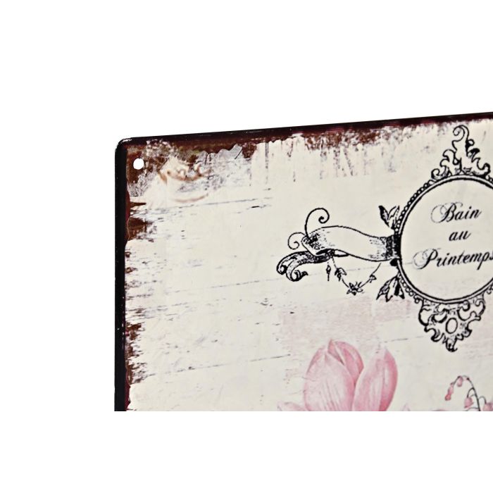 DKD Home Decor Decoración Pared Romántico Flores Metal Multicolor 30x30 cm (6 Unidades) 1 DKD Home Decor Decoración Pared Romántico Flores Metal Multicolor 30x30 cm (6 Unidades) 1