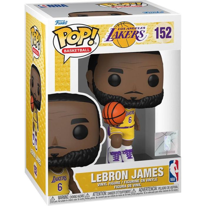 Figura POP NBA Los Angeles Lakers LeBron James 0 Figura POP NBA Los Angeles Lakers LeBron James 0