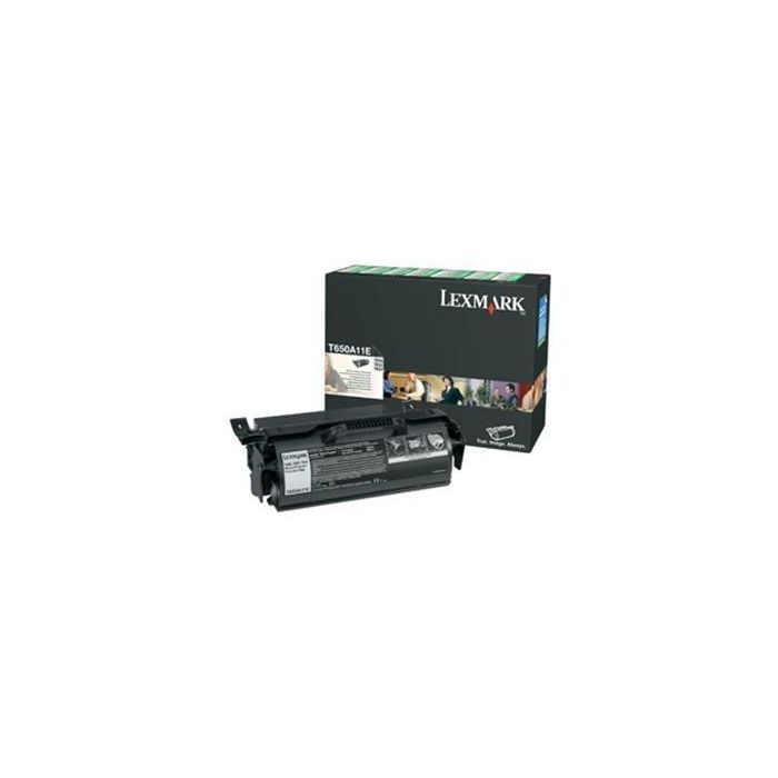 Lexmark T650, T652, T654 Cartucho de Tóner Original para Impresoras - Rendimiento 7.000 Páginas - Programa Devolución Lexmark T650, T652, T654 Cartucho de Tóner Original para Impresoras - Rendimiento 7.000 Páginas - Programa Devolución