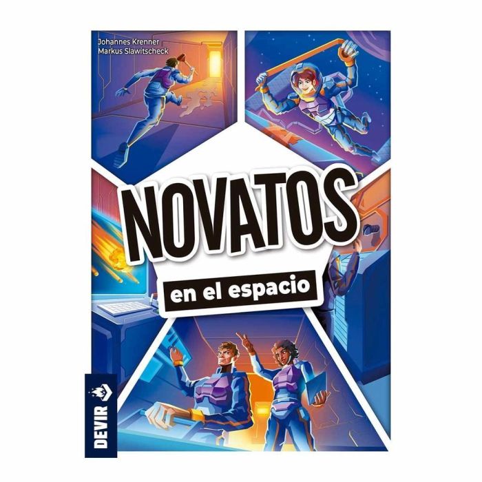 Devir Juego de Mesa Novatos en el Espacio - Juego Cooperativo para 3-5 Jugadores, Edad 10+ 1