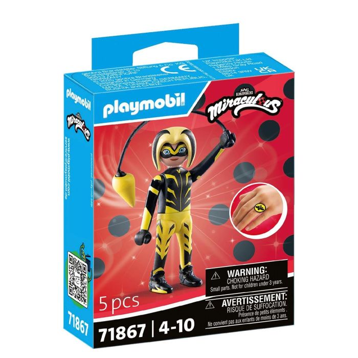 Playmobil 71867 Miraculous Vesperia Zoë Lee Figura de Acción con Yoyó y Escudo para Niños +4 años Playmobil 71867 Miraculous Vesperia Zoë Lee Figura de Acción con Yoyó y Escudo para Niños +4 años