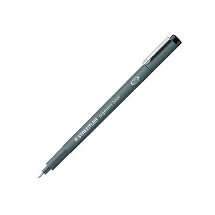 Staedtler Rotulador Calibrado Pigment Liner 0.1 mm Negro (10 Unidades) (10 Unidades)