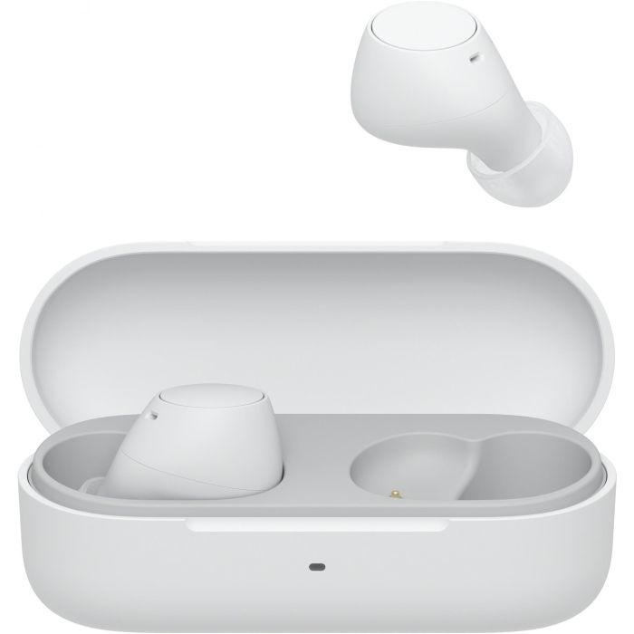 Sony WF-C510 Auriculares True Wireless Bluetooth Blancos con Estuche Carga, hasta 22h Total, IPX4, DSEE, Conexión Multipunto