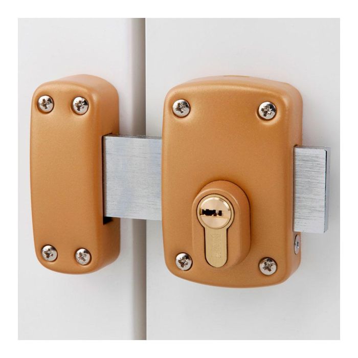 Ifam Cerrojo X5 Marrón Acero Puertas Izquierda/Derecha 1