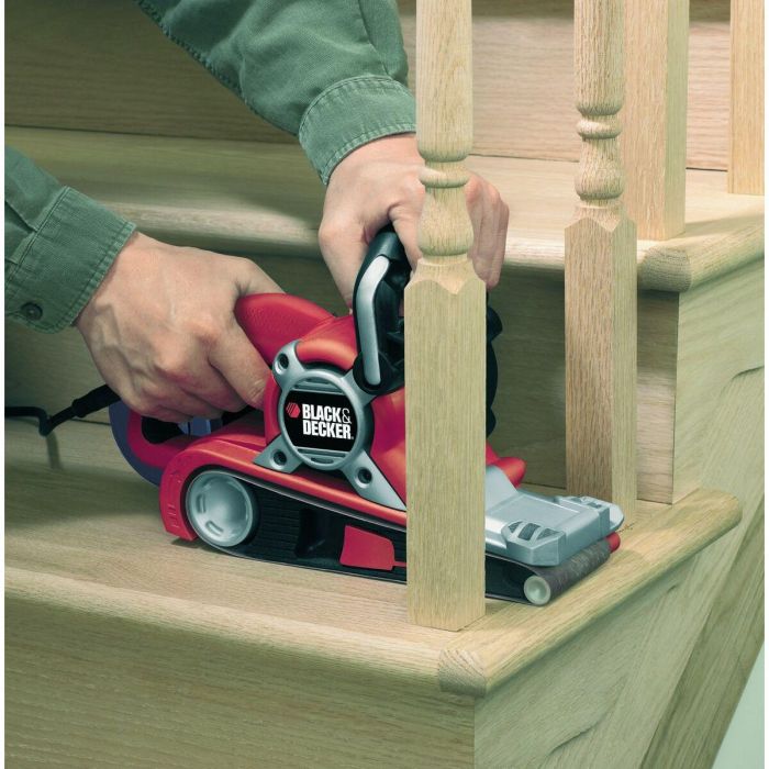 Black & Decker KA88-QS - Lijadora de Banda Eléctrica de 720W de Potencia, para Lijas de 75x533 mm 6 Black & Decker KA88-QS - Lijadora de Banda Eléctrica de 720W de Potencia, para Lijas de 75x533 mm 6
