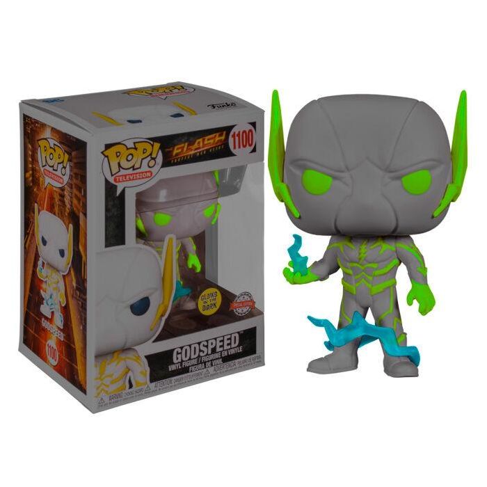 Figura POP DC Comics The Flash Godspeed Glow in the Dark Exclusive 1