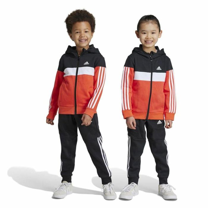Conjunto Deportivo para Niños Adidas IV7437 Negro 3 Conjunto Deportivo para Niños Adidas IV7437 Negro 3