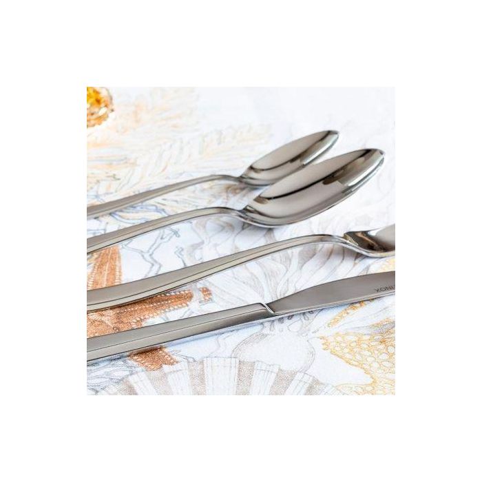 SET 24 PIEZAS CUBIERTOS BRA A046024 ETNA - ACERO INOX 18/10 - 6 CUCHARAS + 6 TENEDORES + 6 CUCHILLOS + 6 CUCHARILLAS 3 SET 24 PIEZAS CUBIERTOS BRA A046024 ETNA - ACERO INOX 18/10 - 6 CUCHARAS + 6 TENEDORES + 6 CUCHILLOS + 6 CUCHARILLAS 3