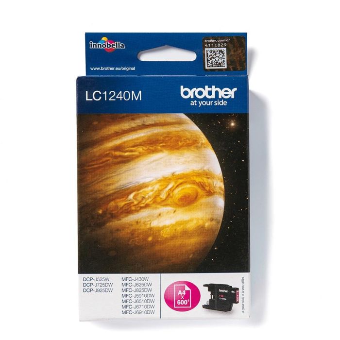 Brother Tinta Magenta para MFC-J6510DW, J6710DW, J6910DW, J430W - Cartucho de 600 páginas 0 Brother Tinta Magenta para MFC-J6510DW, J6710DW, J6910DW, J430W - Cartucho de 600 páginas 0