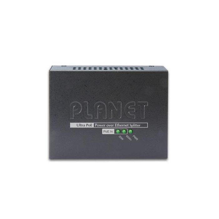 Planet POE-172S Splitter Ultra PoE Gigabit 12V/19V/24V - IEEE 802.3bt/at/af para cámaras PTZ, Thin Client, AIO PC 1 Planet POE-172S Splitter Ultra PoE Gigabit 12V/19V/24V - IEEE 802.3bt/at/af para cámaras PTZ, Thin Client, AIO PC 1