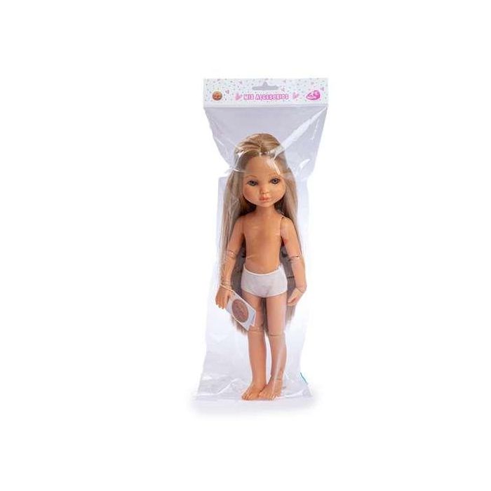 Berjuan 4820-21 Muñeca Eva Cuerpo Articulado Desnuda, Ideal para Niñas a partir de 3 años Berjuan 4820-21 Muñeca Eva Cuerpo Articulado Desnuda, Ideal para Niñas a partir de 3 años