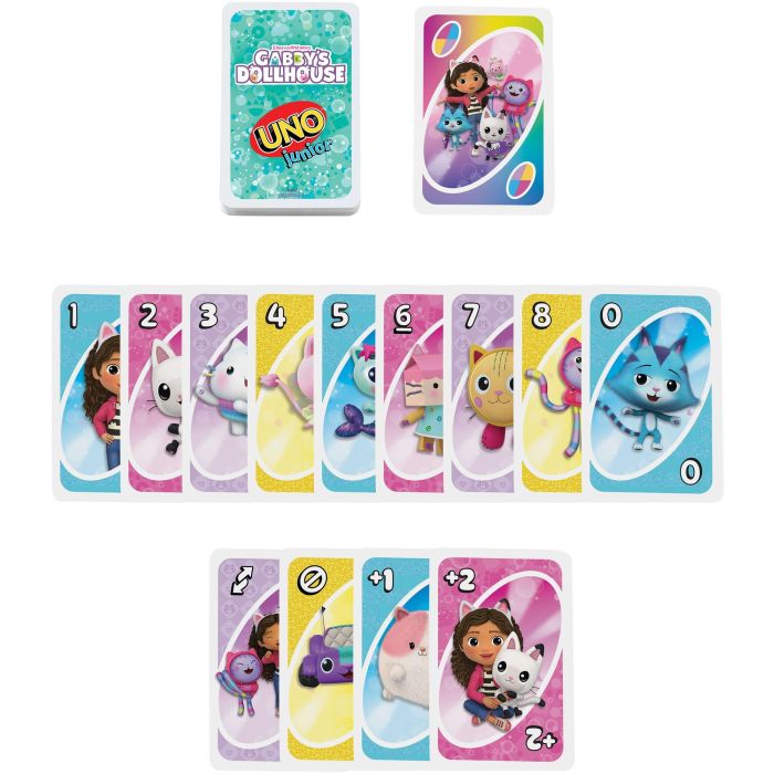 UNO JLH17 - Juego de Cartas La Casa Mágica de Gabby 3