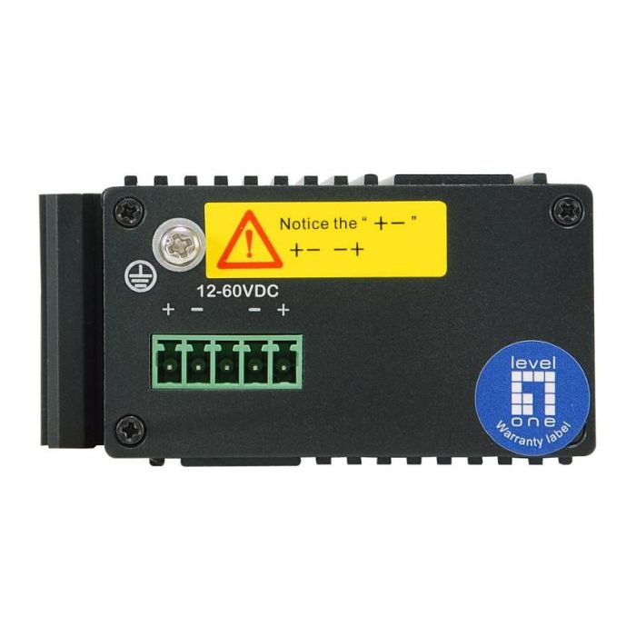 LevelOne IGU-0501 Switch Gestionable 4 Puertos Gigabit Ethernet (10/100/1000) 1 Puerto SFP Negro Montaje Carril DIN 1 LevelOne IGU-0501 Switch Gestionable 4 Puertos Gigabit Ethernet (10/100/1000) 1 Puerto SFP Negro Montaje Carril DIN 1