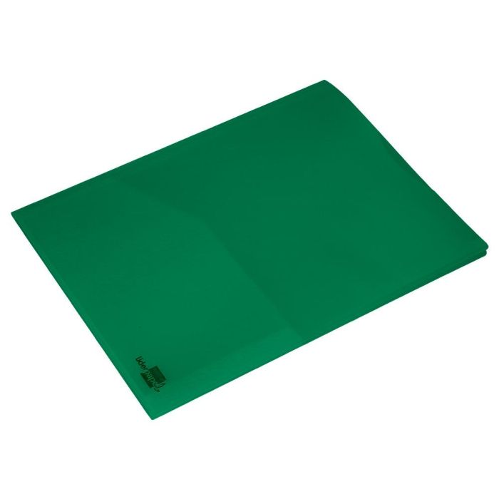 Carpeta Liderpapel Dossier Dos Bolsas Canguro 45683 Polipropileno Din A4 Verde 7