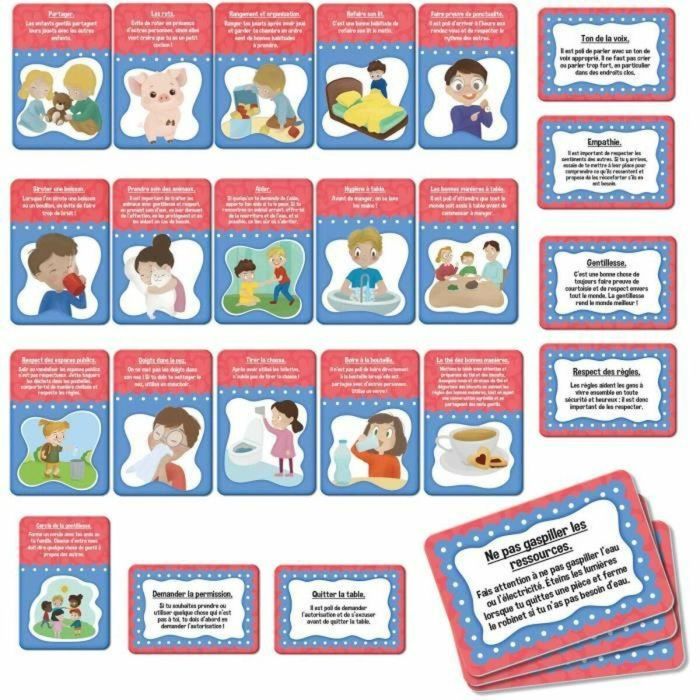 Lisciani Giochi LIS8008324110100 Juego Educativo de Cartas: Buenos Modales y Habilidades para la Vida con Tarjetas Ilustradas 3 Lisciani Giochi LIS8008324110100 Juego Educativo de Cartas: Buenos Modales y Habilidades para la Vida con Tarjetas Ilustradas 3