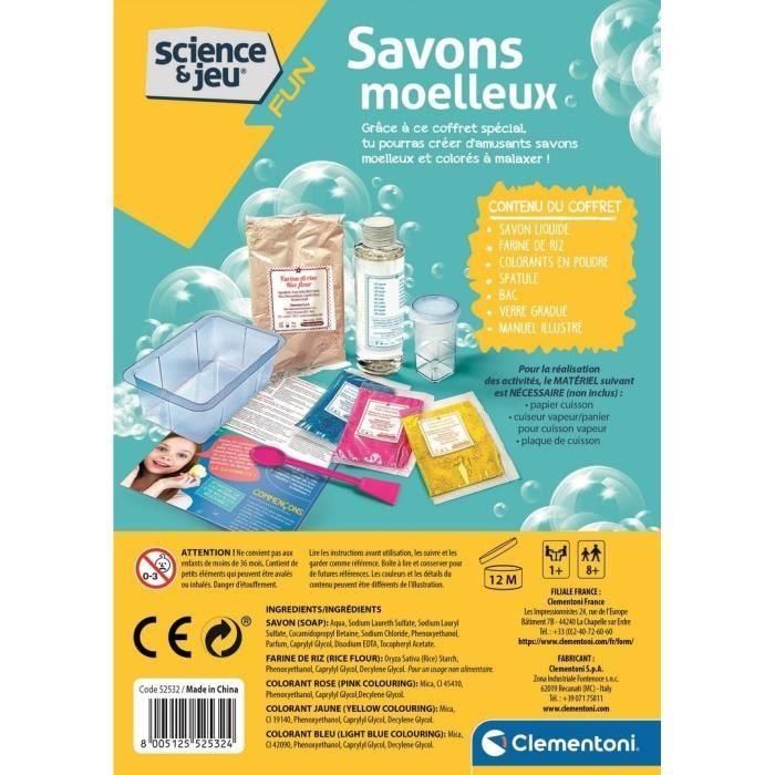 Clementoni - Ciencia y Juego - Jabones suaves 1 Clementoni - Ciencia y Juego - Jabones suaves 1