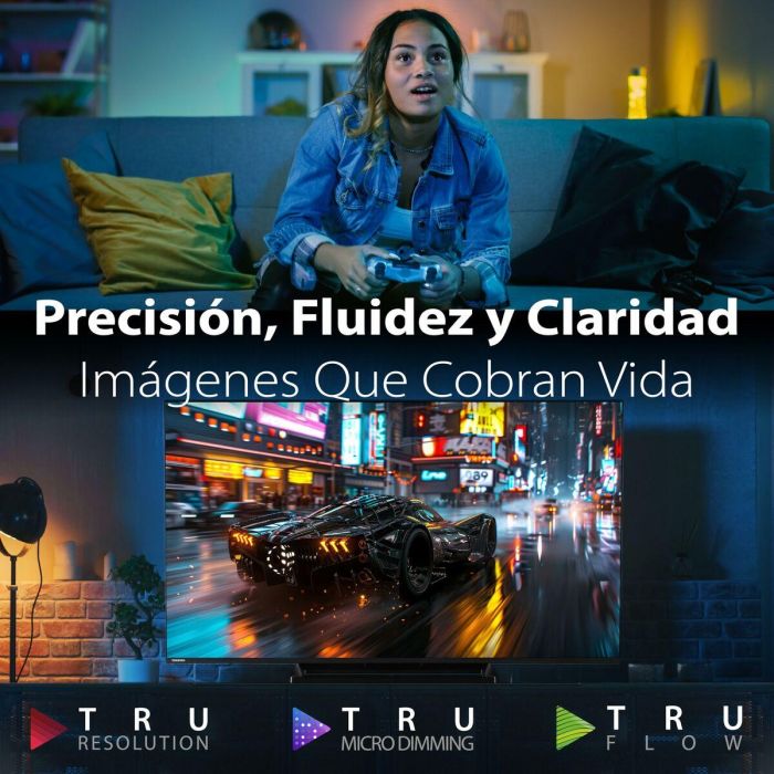 Smart TV Toshiba 50QV3F63DG 4K Ultra HD 50" QLED 5 Smart TV Toshiba 50QV3F63DG 4K Ultra HD 50" QLED 5