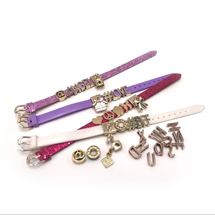 Tachan Set de Cuentas Oro Rosa para Pulseras y Collares, Incluye Dados y Letras, +5 Años 1 Tachan Set de Cuentas Oro Rosa para Pulseras y Collares, Incluye Dados y Letras, +5 Años 1