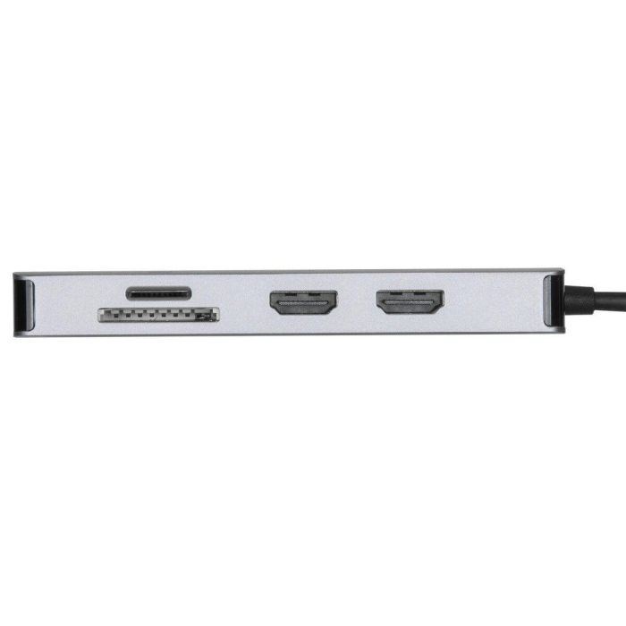 Targus DOCK423EU Base para Portátil y Replicador de Puertos Alámbrico USB 3.2 Gen 1 Type-C Plata 100W Power Delivery 3