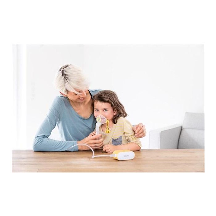 Beurer IH-58 KIDS Inhalador para Niños con Tecnología de Aire Comprimido, Ideal para Asma y Vías Respiratorias 2 Beurer IH-58 KIDS Inhalador para Niños con Tecnología de Aire Comprimido, Ideal para Asma y Vías Respiratorias 2