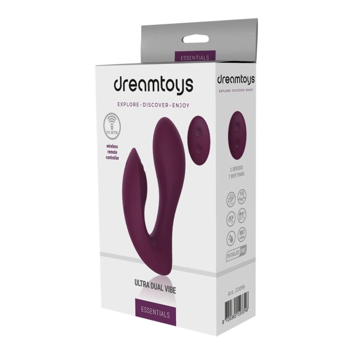 Vibrador Punto G Dream Toys Essentials Morado 1 Vibrador Punto G Dream Toys Essentials Morado 1