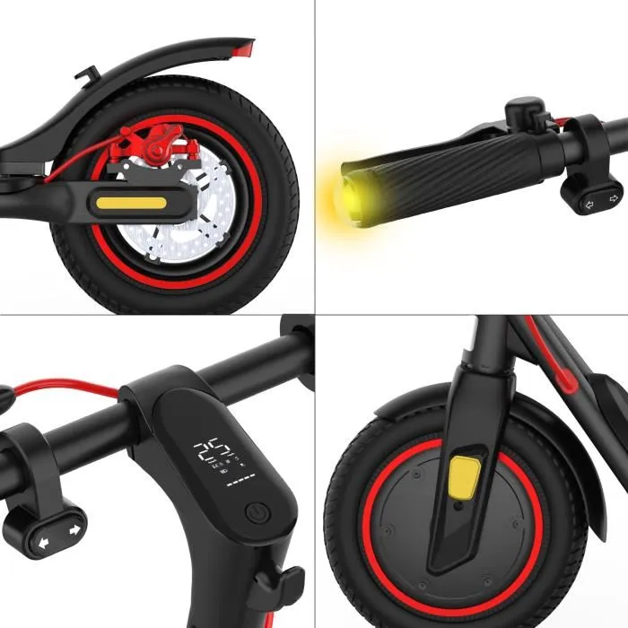 Patinete Eléctrico Urbanglide 85 Lite URB1727966584358 Ruedas 8,5 36V 400W Autonomía 20 km Freno Disco Intermitentes Luz Freno 2