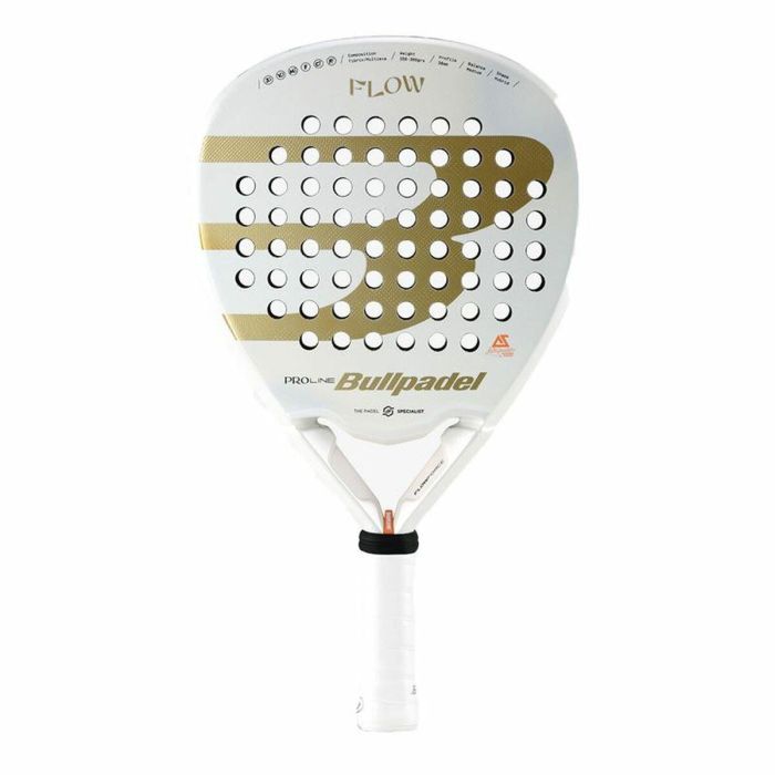 Pala de Pádel Bullpadel Flow W 24 Blanco Pala de Pádel Bullpadel Flow W 24 Blanco